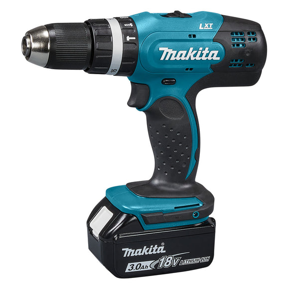 Trapano avvitatore con percussione 42Nm 18V LXT Makita DHP453RFE