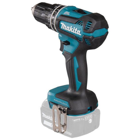 Trapano avvitatore con percussione 60Nm 18V LXT BL Makita DHP485ZJ