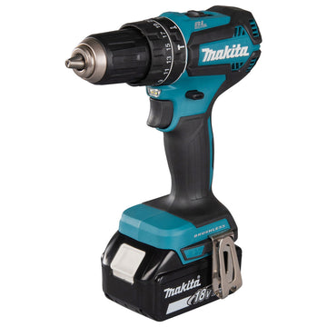 Trapano avvitatore con percussione 60Nm 18V LXT BL Makita DHP485RF3J - 0