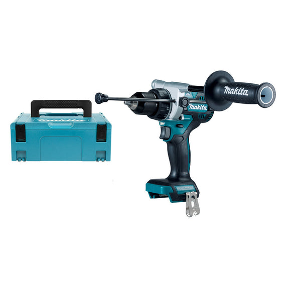 Trapano avvitatore con percussione 141Nm 18V LXT BL Makita DHP486ZJ