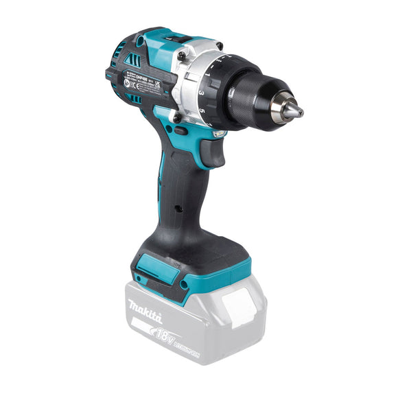 Trapano avvitatore con percussione 141Nm 18V LXT BL Makita DHP486ZJ