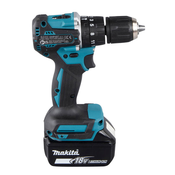 Trapano avvitatore con percussione 40Nm 18V LXT BL Makita DHP487ZJ