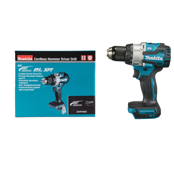 Trapano avvitatore con percussione 110Nm 18V LXT BL Makita DHP489Z