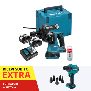 Perceuse à percussion SDS-PLUS 24 mm 2 J 18 V LXT BL Makita DHR243RTJ