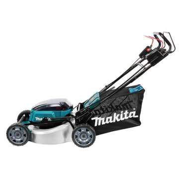 Rasaerba semovente acciaio mulching 460mm 18Vx2 LXT Makita DLM462Z - 0