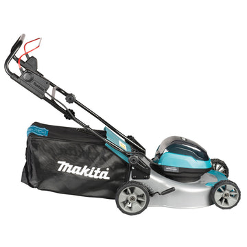 Rasaerba a spinta mulching 460mm 18Vx2 LXT Makita DLM466Z - 0