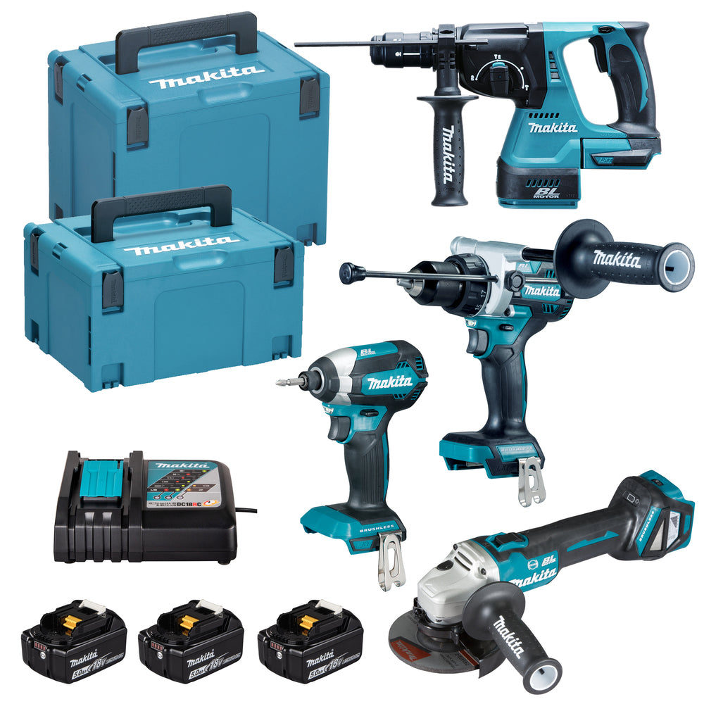 Makita Akkuschrauber Set 18v 5ah