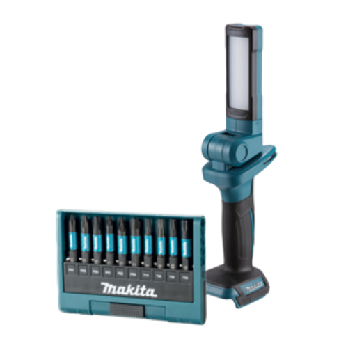 ENSEMBLE DE TORCHES LED + INSERT NOIR IMPACT 50 mm (10 pièces)