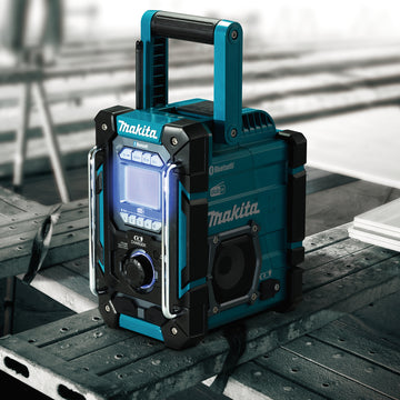 Radio da cantiere FM/DAB+/Bluetooth 12V/18V/AC CXT/LXTMakita DMR301 - 0