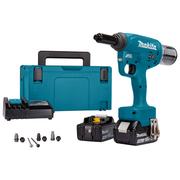 Rivettatrice 2,4 - 4,8mm 18V LXT BL Makita DRV150RTJ