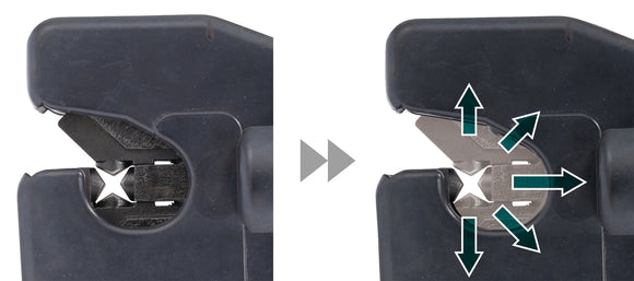 Crimpatrice Ø17,5mm 60kN 18V LXT Makita DTC303ZK