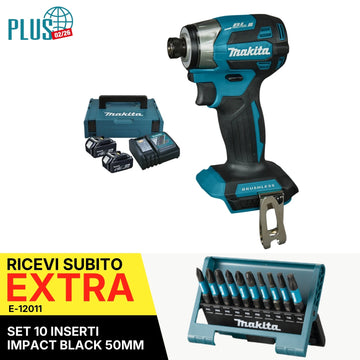 Avvitatore ad impulsi 180Nm 18V LXT BL Makita DTD173RTJ