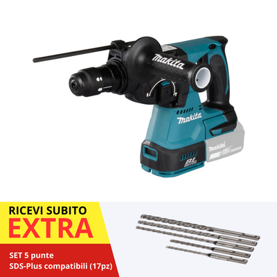 Tassellatore SDS-PLUS 24mm 2J 18V LXT BL Makita DHR243ZJ