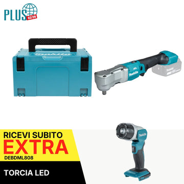 Chiave angolare ad impulsi 1/2" 340Nm 18V LXT BL Makita DTL300ZJ