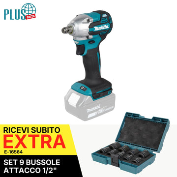 Chiave ad impulsi 1/2" 250Nm 18V LXT BL Makita DTW210Z
