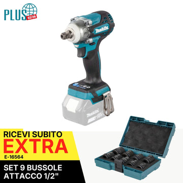 Chiave ad impulsi 1/2" 330Nm 18V LXT BL Makita DTW301Z