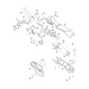 Spaccato ricambi forbice da potatura DUP362-1