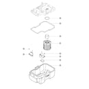 Spaccato ricambi aspiratore DVC750L-2