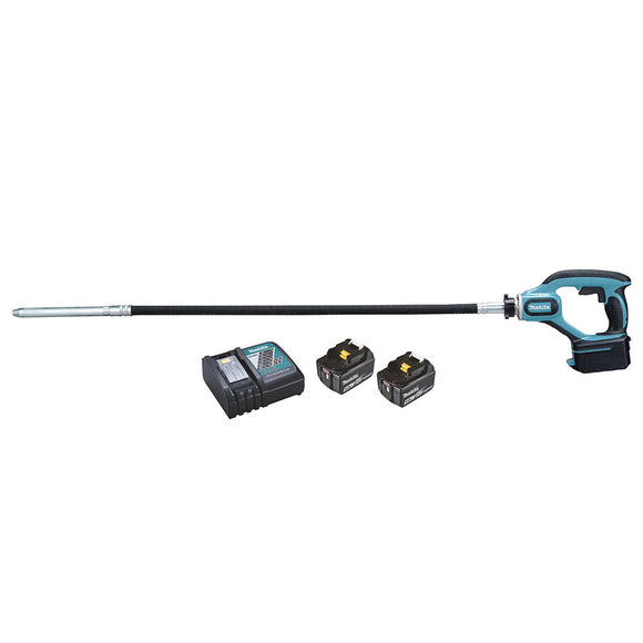 Vibratore per calcestruzzo Ø25 – 1.200mm 18V LXT Makita DVR450RTE
