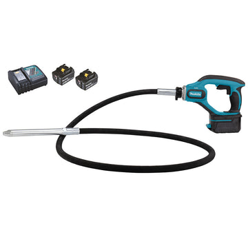 Vibratore per calcestruzzo Ø25 – 2.400mm 18V LXT Makita DVR850RTE