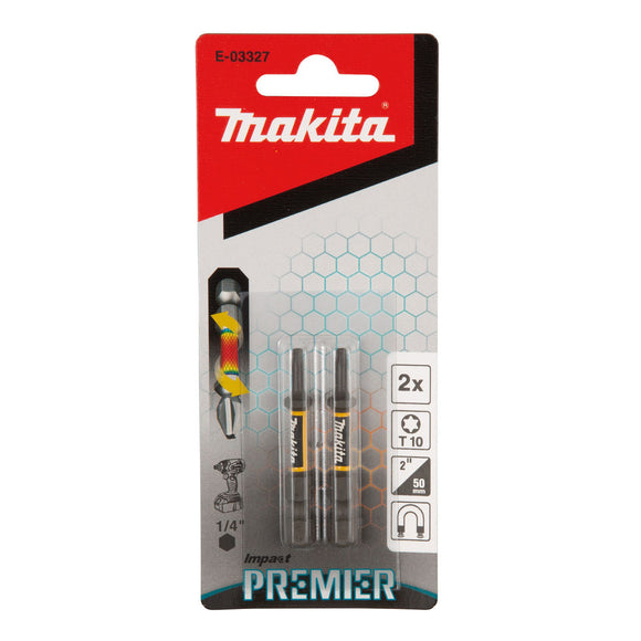 Coppia inserti Torx 1/4" Makita