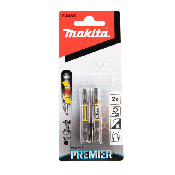 Coppia inserti Torx 1/4" Makita