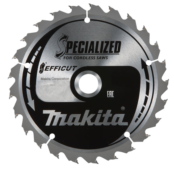 Lama Efficut TCT Ø260mm foro 30mm 24 denti Makita E-07705
