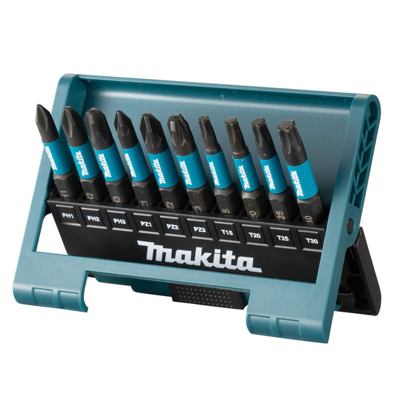 Kit 10 inserti 1/4" Torx - PH - PZ - Makita E-12011