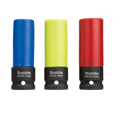 Kit 3 bussole per gommisti 1/2" Makita E-12354 - 0