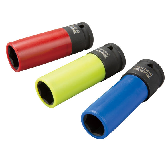 Kit 3 bussole per gommisti 1/2" Makita E-12354