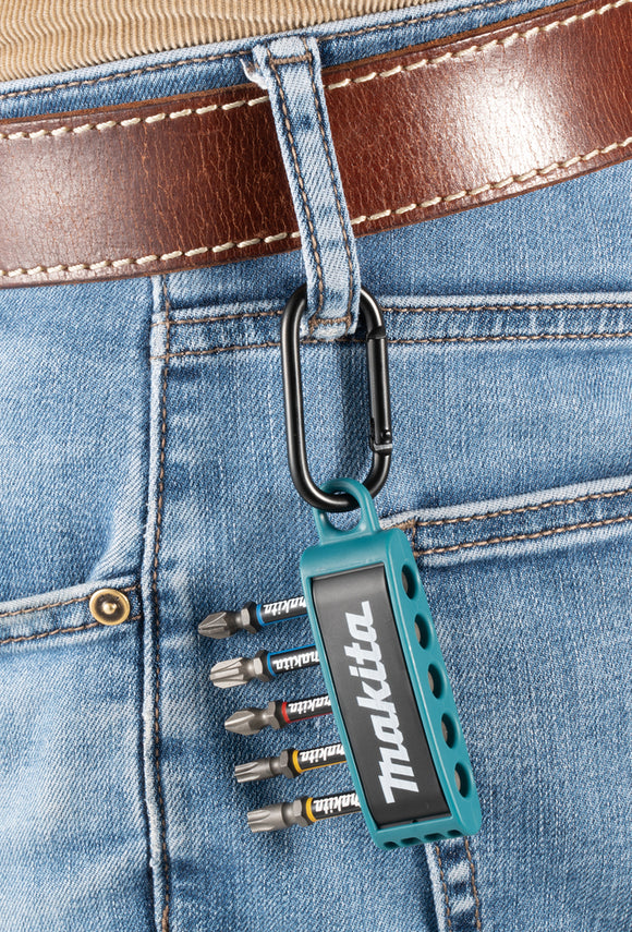 Kit de 5 embouts Torx 1/4" - PH - PZ - Makita E-13568