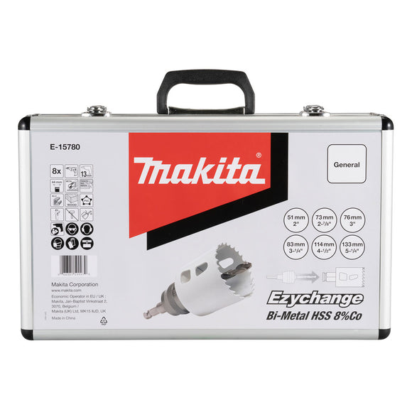 Valigetta 8 tazze EzyChange BIM HSS Makita E-15780