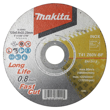 Disco da taglio Ø125mm ultra sottile Makita E-22953