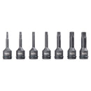 Kit 7 chiavi torx 1/2" Impact Black Makita E-23628-2