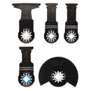 Set 5 lame Starlock per multifunzione Makita E-24935-1