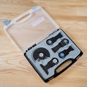 Set 5 lame Starlock per multifunzione Makita E-24935 - 0