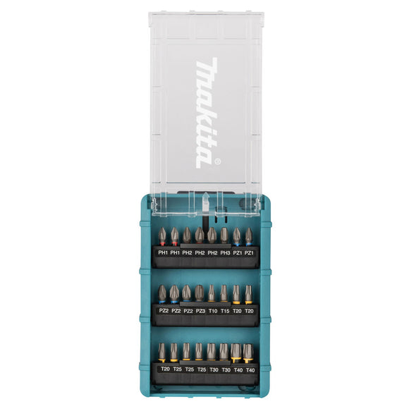 Kit 28 inserti e bussole magnetiche Impact premier 1/4" Makita E-25068