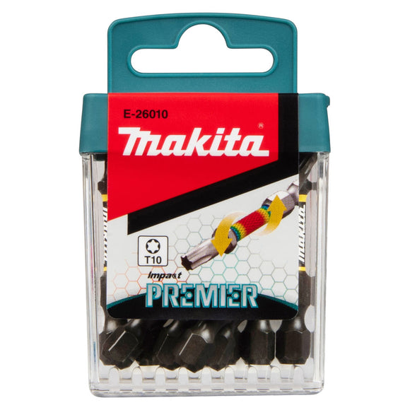 Box 10 inserti torx 1/4" 50mm T10 Makita E-26010