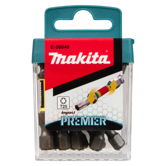 Box 10 inserti torx 1/4" 50mm T25 Makita E-26048