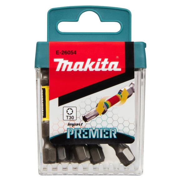 Box 10 inserti torx 1/4" 50mm T30 Makita E-26054
