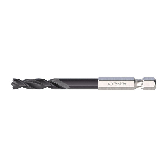 Punte per metallo 1/4" in HSS-TiAIN Makita