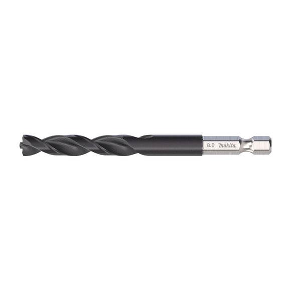 Punte per metallo 1/4" in HSS-TiAIN Makita