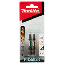 Coppia inserti H3 1/4" 50mm Makita E-26777-2