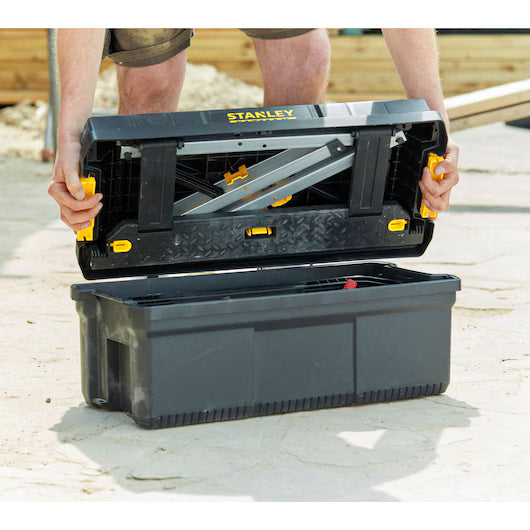 Cassetta portautensili 25" con sgabello Stanley FatMax FMST81083-1