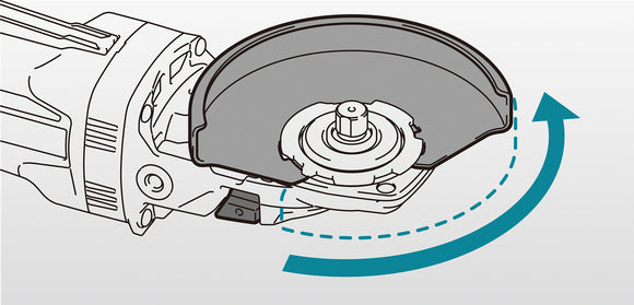 Smerigliatrice angolare a testa piatta 125mm 40V XGT BL Makita GA055GZ01