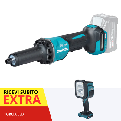 Smerigliatrice diritta 8mm 40V XGT BL Makita GD002GZ01