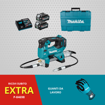 Pistola per grasso 455g 40V XGT BL Makita GP001GD201