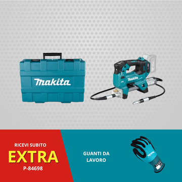 Pistola per grasso 455g 40V XGT BL Makita GP001GZ02