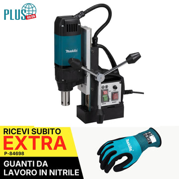 Trapano a colonna con base magnetica 35mm 1050W Makita HB351