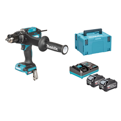 Trapano avvitatore con percussione 180Nm 40V XGT BL Makita HP003GU201 - 0